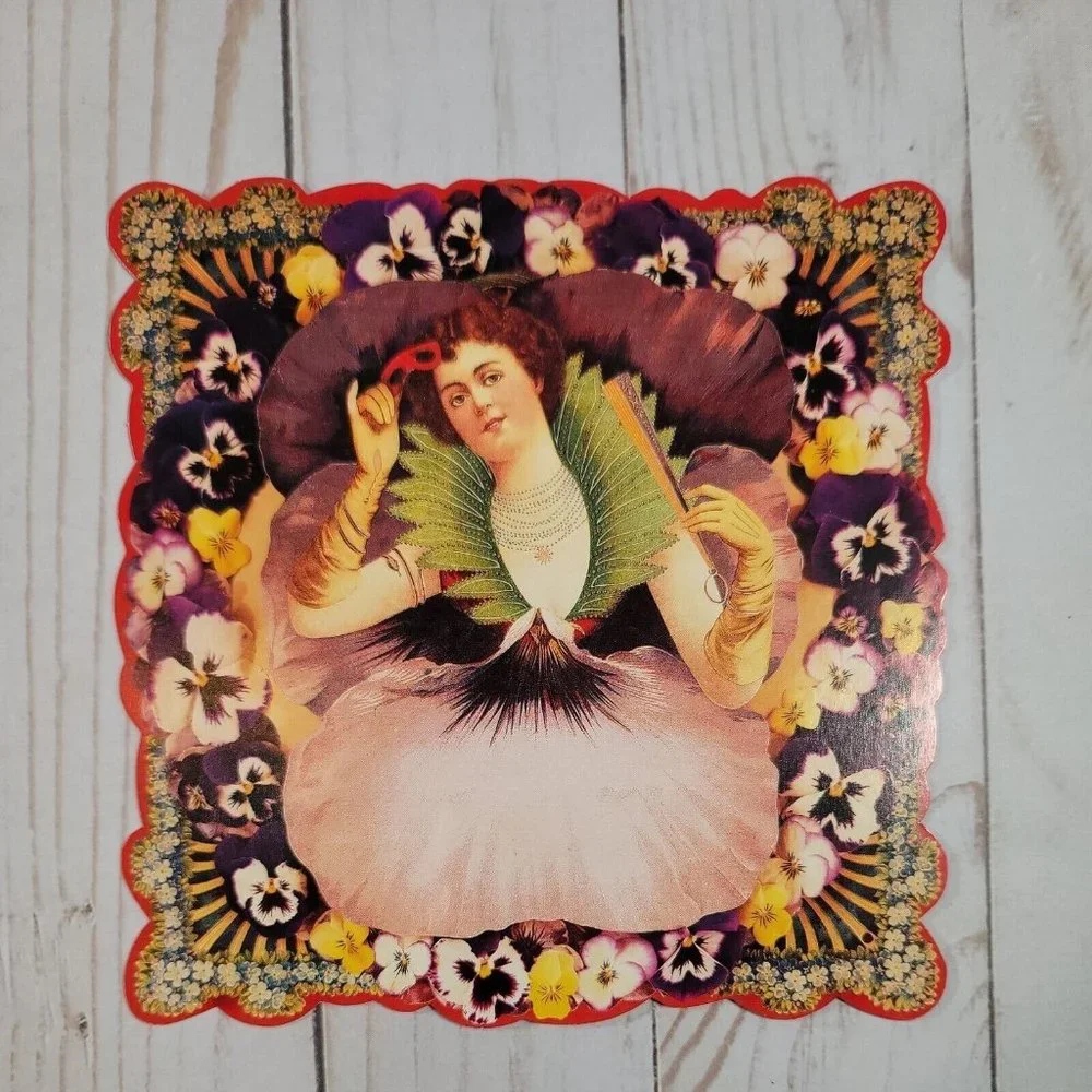 Cynthia Hart Victorian Style Die Cut Postcard Collection ~ 10 Cards New